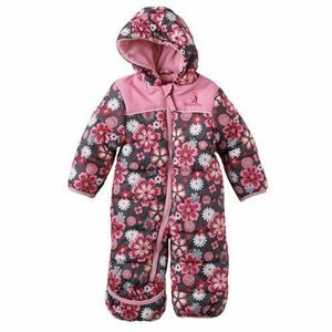 Rugged Bear Infant Girl Pram Snowsuit Coverall